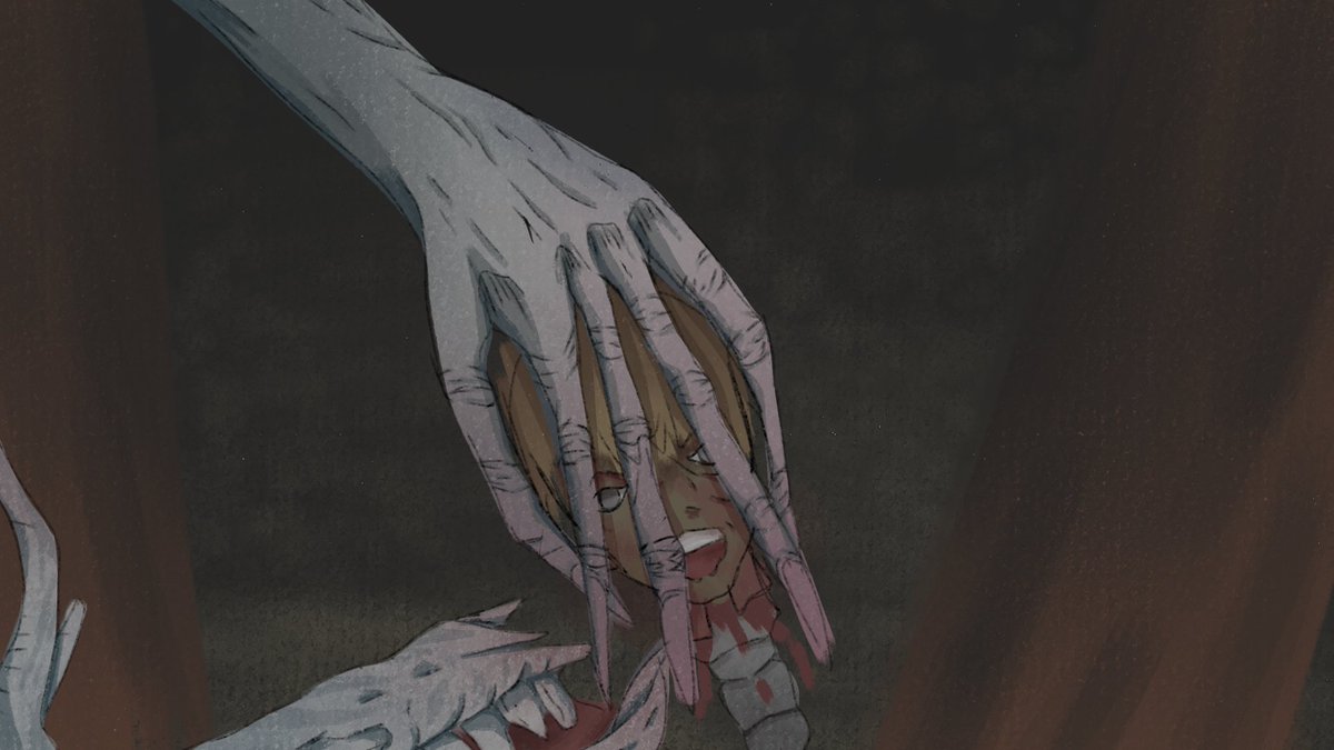 Pokofiles's tweet photo. Wendigo spotted!! If seen.. we prey for your well being. 

#creepypasta #creepyart #creepy #HorrorArt #wendigo https://t.co/Reakw8VisD