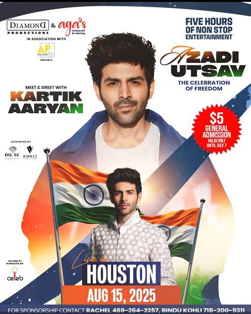 aicwaofficial's tweet photo. Date: 03rd August 2025

To,
Mr. Kartik Aaryan
Renowned Actor, India

Subject: Appeal to Withdraw from Pakistan-Sponsored “Azadi Utsav” Event in Houston, USA

Dear Kartik,

It has come to our attention that on 15th August 2025, an event titled “Azadi Utsav – The Celebration of Freedom” is being organized in Houston, Texas, USA, by Aga’s Restaurant & Catering, a Pakistan-based establishment owned by 
Shankat Maredia. Shockingly, this event is set to celebrate Pakistan’s Independence Day alongside India’s, under the guise of a “celebration of freedom.”

Promotional posters featuring your image as the lead Indian celebrity performer are being widely circulated on social media by the organizers and promoters, creating the impression of your active participation.

Kartik, you are not just a superstar—you are a representative of India’s youth, its culture, and its pride. This nation has given you everything – name, fame, wealth, and unimaginable love. To see you associated with an event organized by entities from a country that continues to sponsor terrorism against India is not just disappointing—it is heartbreaking for every Indian.

Have you forgotten the barbaric terrorist attack in Pahalgam, Kashmir, where Pakistan-sponsored terrorists brutally executed 26 innocent Indian pilgrims, after asking their religion, in front of their families? Have the 26/11 Mumbai attacks, Pulwama martyrdom, and countless other terrorist strikes faded from your memory so easily?

Kartik, have you thought about what our brave Indian soldiers, deployed at the borders to protect our nation from Pakistan, must feel seeing you prepare to perform at a Pakistan-sponsored event in Houston? These soldiers are sacrificing their lives every day to secure your freedom, and here you are, ready to dance at a celebration hosted by those very people who aim to destroy India. Their families will not forgive you. The 1.4 billion citizens of India will not stand with you if you betray the blood and sweat of our jawans for a few dollars and a foreign stage.

While your team has released a statement claiming ignorance about Aga’s Restaurant’s Pakistani ownership, it is beyond belief that official event posters with your image are being publicly promoted without your explicit consent. Such “oversight” is not acceptable from an artist of your stature.

The All Indian Cine Workers Association (AICWA) has consistently urged Indian artists to maintain a firm distance from Pakistan-sponsored events, organizers, and collaborations. Pakistan remains a nation that harbors and finances terrorism against India. By associating with such events, even indirectly, artists unknowingly become tools in Pakistan’s propaganda machinery.

Kartik, as a rising icon of India, you are expected to stand with the motherland that made you who you are. No amount of foreign currency should ever weigh more than the lives of our people. Do not follow the disgraceful path of artists like Diljit Dosanjh, who chose personal greed over national pride.

Your team’s clarification is noted, but the active promotions of this event demand a clear, public disassociation from your side. We, therefore, urge you to immediately withdraw from the “Azadi Utsav” event and publicly commit that you will never collaborate with any Pakistan-sponsored event, production house, or financier in the future.

Collaborating with entities linked to Pakistan is not merely a matter of public sentiment—it is a matter of India’s national security.

The nation is watching. This is a moment where you must decide—will you stand with India or with its enemies?

Yours Faithfully,

Er. Suresh Shyamlal Gupta
President
AICWA 

| #KartikAaryan | #AICWA |
#BoycottPakistanSponsoredEvents |
#RespectIndianArmy |
#IndiaFirst | #Pakistan |
#SayNoToPakistan | #Terrorist | 
#AzadiUtsavControversy |
#NationalSecurityFirst |
#IndianArtistsWithIndia |
#ShameOnPakistanSponsors | 

| @TheAaryanKartik | @ANI | @PTI_News | @ians_india |