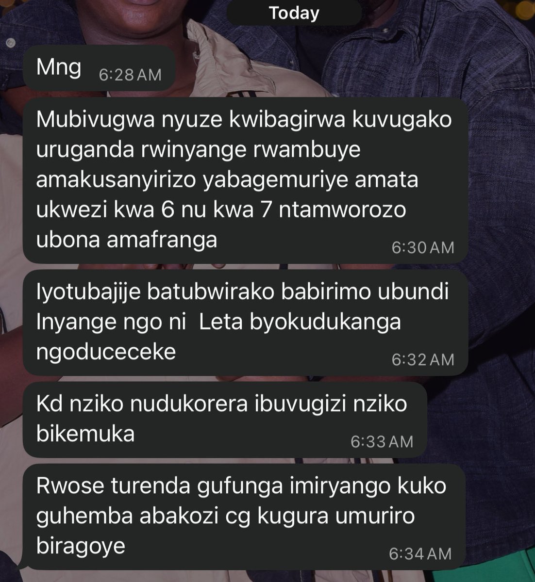 NDAHIRO Valens Papy (@ndahiropapy) on Twitter photo #Rwot Nyamuneka <a href="/AlwaysInyange/">Inyange</a> Mugerageze mukemure iki kibazo abaturage bishyurwe <a href="/PSF_Rwanda/">PSF Rwanda</a> <a href="/RwandaLocalGov/">Ministry of Local Government | Rwanda</a> <a href="/my250tweets/">#RwOT</a> #Rwot Nyamuneka <a href="/AlwaysInyange/">Inyange</a> Mugerageze mukemure iki kibazo abaturage bishyurwe <a href="/PSF_Rwanda/">PSF Rwanda</a> <a href="/RwandaLocalGov/">Ministry of Local Government | Rwanda</a> <a href="/my250tweets/">#RwOT</a>