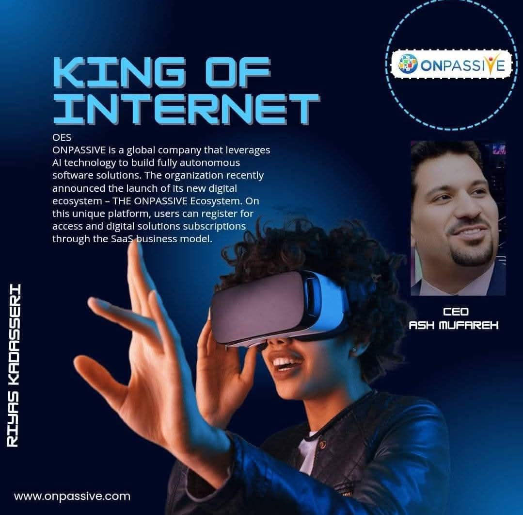 DidierBishinz's tweet photo. #ONPASSIVEECOSYSTEM
#AshMufareh
#ONPASSIVE
#TheFutureOfInternet https://t.co/jXR8b3UcWZ