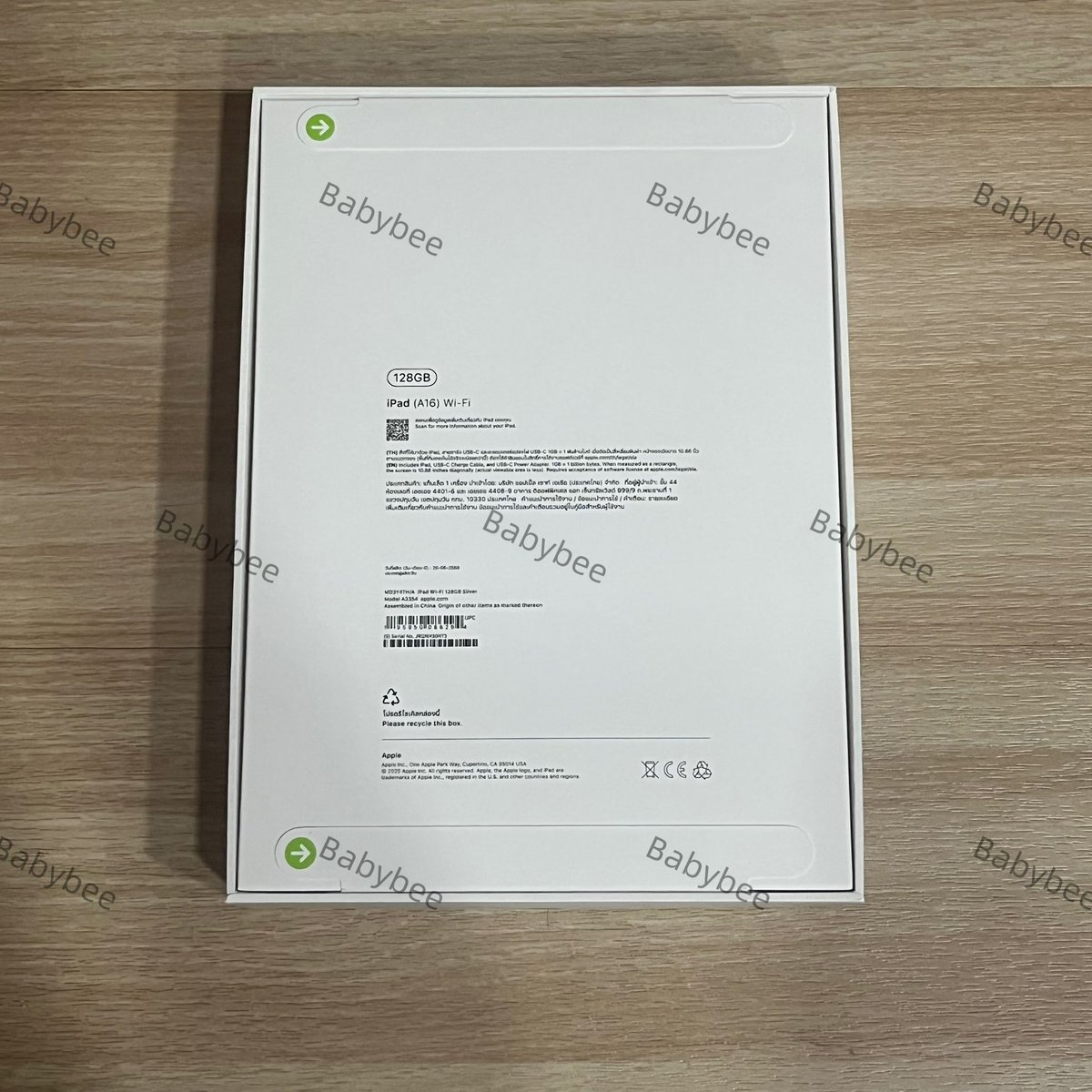 Babybee1111's tweet photo. ipad gen11 128g สีเงิน ของใหม่ยังไม่แกะฉลากไทยประกันศูนย์ไทย ส่งต่อ 9900   📍นัดรับได้แอร์พอร์ตลิ้งรามคำแหง #ส่งต่อไอแพดมือสอง #ส่งต่อไอแพด #ส่งต่อipad  #ส่งต่อiphone  #ส่งต่อไอโฟน  #ส่งต่อairpods https://t.co/QAQw3PLZRU
