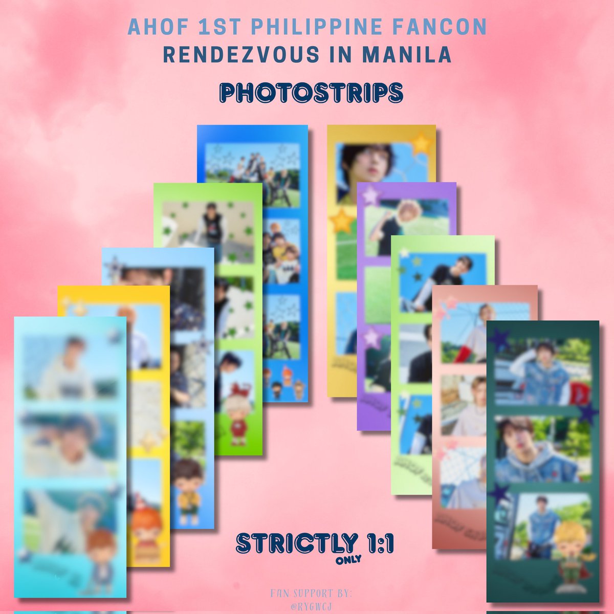 RENDEZVOUS IN MANILA: AHOF 1ST PHILIPPINE FANCON
🗓️ August 30, 2025

Fan Support by yours truly, @rygwcj

AHOF MEMBERS AND OT9 PHOTOSTRIP 

☁️ strictly 1:1 only, limited quantity
☁️ mbf, like &amp; rt
☁️ will go priv on d-day!