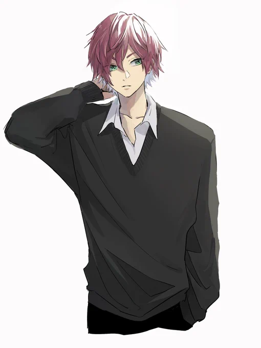 短髪 ※学パロ