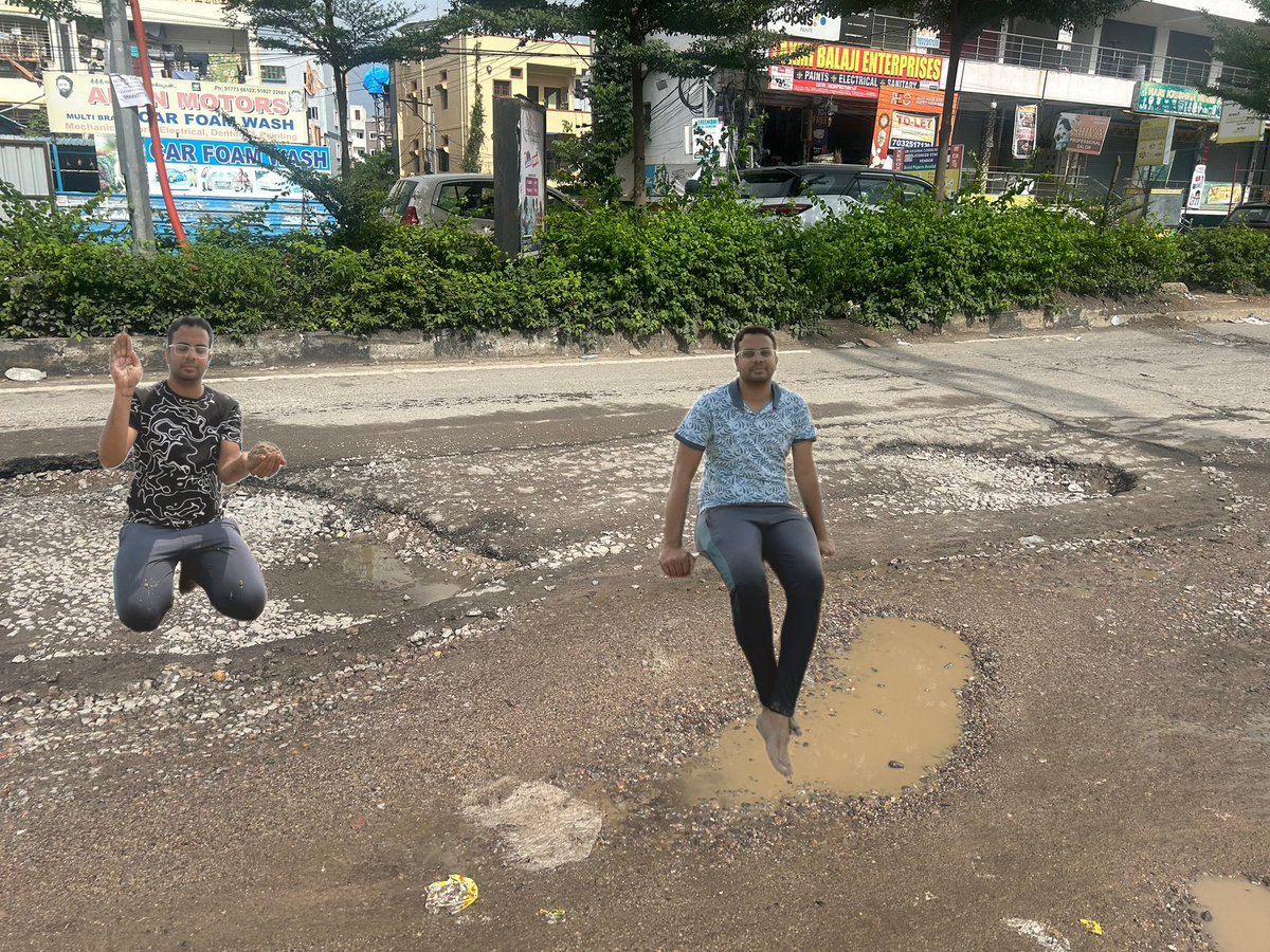 sai_koushika's tweet photo. @vinay_vangala @revanth_anumula @ZC_SLP @Dc21Ghmc @HiHyderabad @HydWatch @CommissionrGHMC @gharkekalesh @HakkuInitiative @sewrie @SrinivasBellam @swachhhyd @PrlsecyMAUD @gadwalvijayainc @sselvan Nenu kuda chesthuna #PotholeAsana
These are my Asana’s
@cdmatelangana @PrlsecyMAUD @tksreedevi https://t.co/YOvl74YmMK