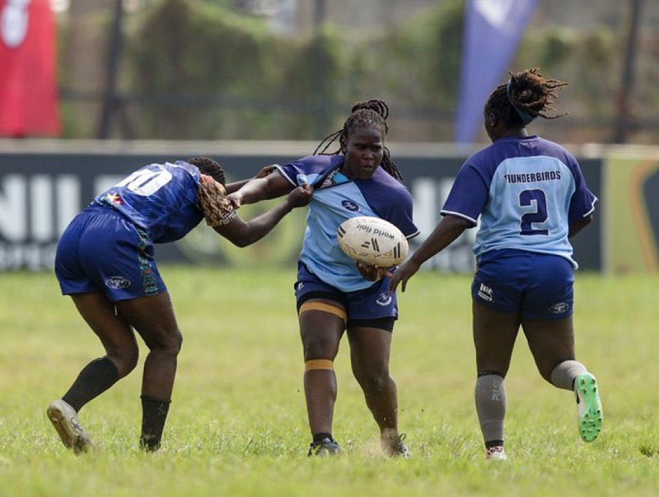 To the semis of the #NileSpecial7s for women are; 

Avengers vs Walukuba Titans 

Thunderbirds vs She Wolves

#NileSpecialRugby