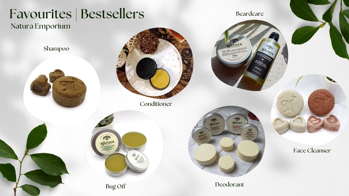 We use essential oils in our products because:

1) Everyone loves a nice scent
2) They offer an added benefit to skin/hair/body
3) They won't disrupt your hormones like synthetic fragrances

naturaemporiumfr.etsy.com

#UKGiftHour #UKGiftAM #ShopIndie #CleanBeauty #NaturalBeauty