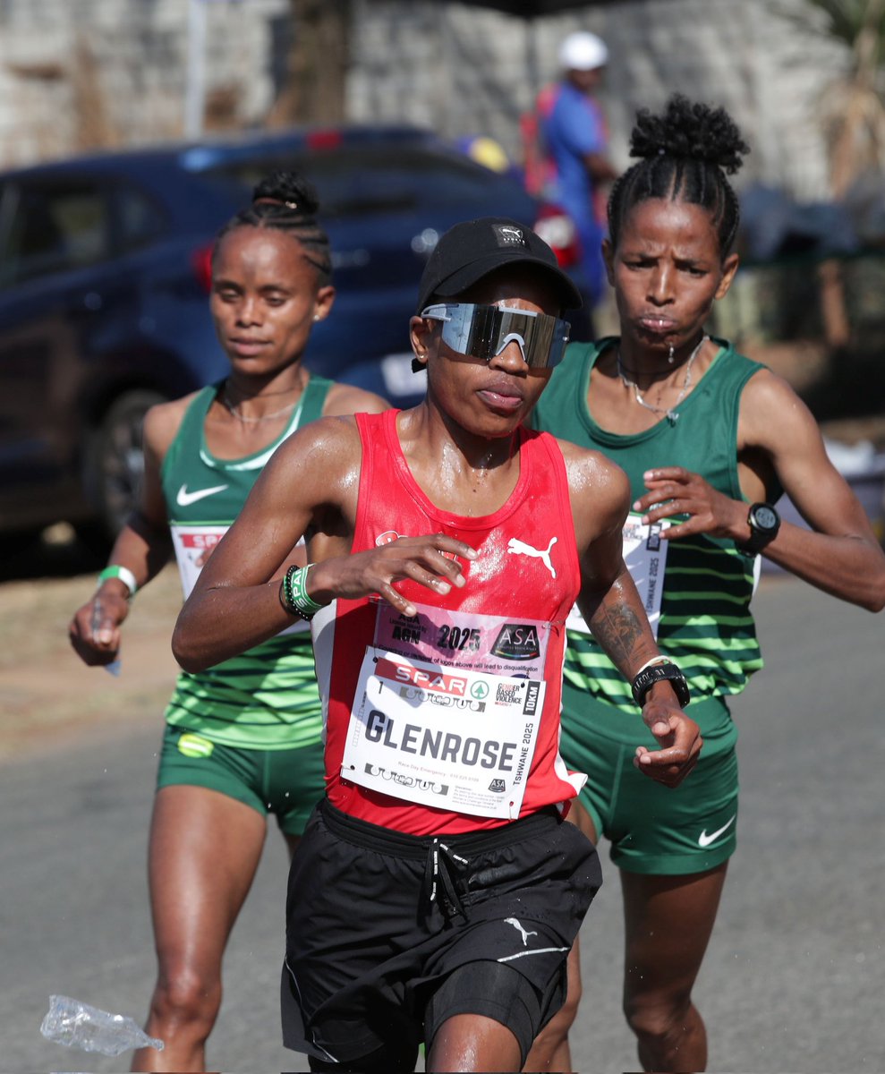 SPAR Grand Prix (@spargrandprix) on Twitter photo South African running ace, Glenrose Xaba (Boxer) leads Ethiopians Selam Gebre and Diniya Abaraya (both Nedbank) at the 5km mark of the <a href="/SPARWomensPta/">SPAR Women's Challenge Tshwane</a> #Tshwane on Saturday August. Xaba won the 10km race in 32.39 ahead of Abaraya (32:41) and Gebre (33.17).
#Twenty20thrive South African running ace, Glenrose Xaba (Boxer) leads Ethiopians Selam Gebre and Diniya Abaraya (both Nedbank) at the 5km mark of the <a href="/SPARWomensPta/">SPAR Women's Challenge Tshwane</a> #Tshwane on Saturday August. Xaba won the 10km race in 32.39 ahead of Abaraya (32:41) and Gebre (33.17).
#Twenty20thrive