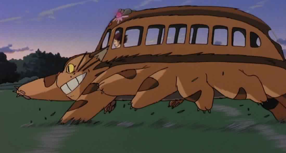 MotoCatz99's tweet photo. Catbus 😹 #studioghibli #CatBus https://t.co/rfxNjWJrxY
