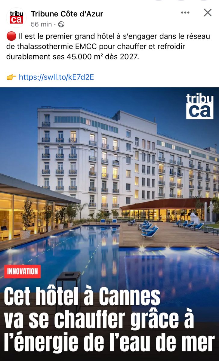 Yess WE Cannes ! La thalassothermie cannoise , un exemple ! Merci ⁦<a href="/davidlisnard/">David Lisnard</a>⁩ 💪👍