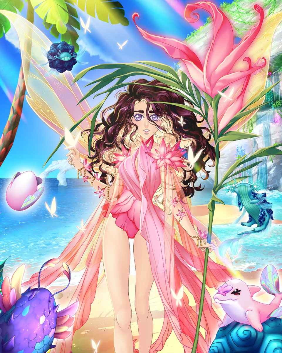 Eldarya_English's tweet photo. The summer map and shop are back on Eldarya from August 4 to 13! ☀️ https://t.co/dn8eGDpxaN