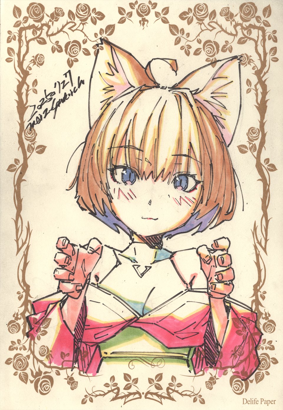 M様☆コピック⭐︎夢絵⭐︎絵画⭐︎原画⭐︎アルシュ ぐラハムΩX🌹🍜🐿@C106西 【ほ49b】 on X: 