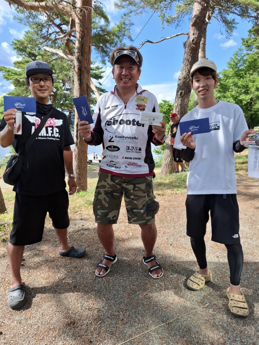 morry_fujimori's tweet image. わいわいカップ
何とか4位入賞！
今回はマイクロホバストは封印でフットボールとネコリグで👍
優勝はトップ50井上プロ！おめでとうございます㊗️
チーム戦も優勝✨
 #ベイトブレス #jackall_bassfishing #GHM #クリーク