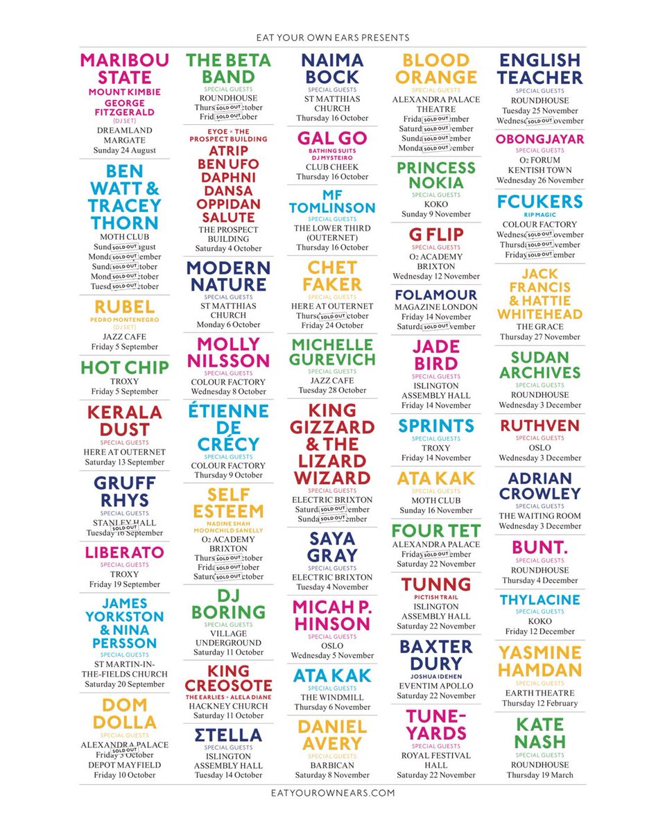 Thank You For The Music…
eatyourownears.com