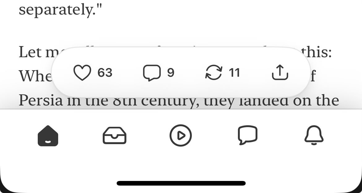 Wow <a href="/substack/"></a> app the one text focussed app also now has a video tab. 

Guess it’s official now. Video is now the internets default format.