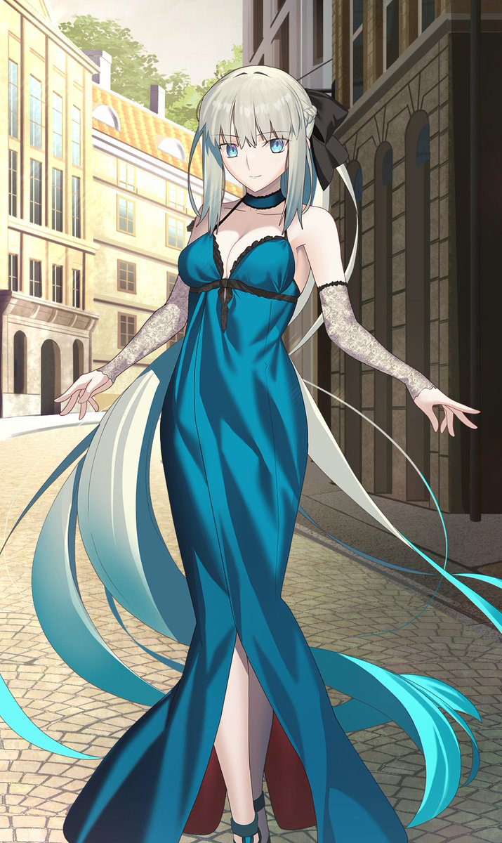 FGO10周年　英霊祝装:モルガン様（妄想）
＃FGO #FGO10周年