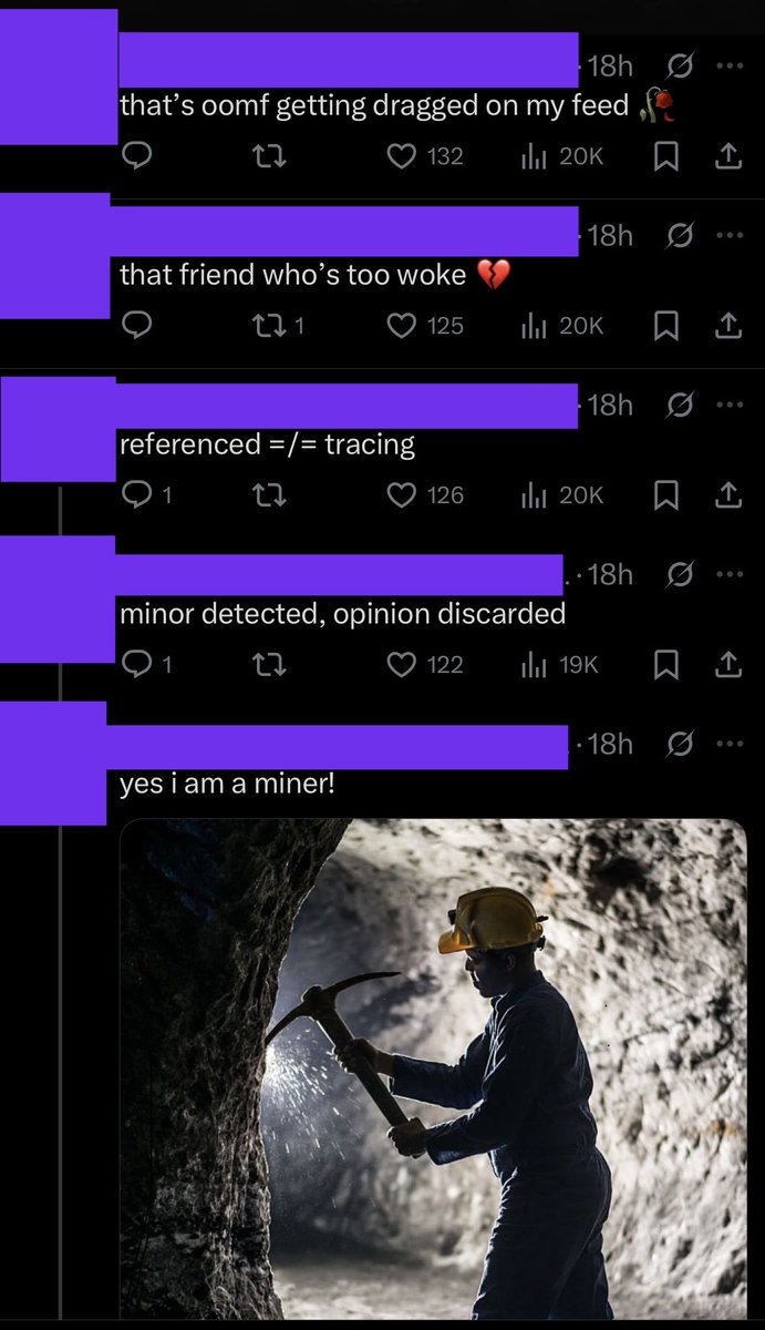 This is all being said by the same person under 1 post and it’s the 2nd time I’m seeing someone do this. Is this a new trend?! xD