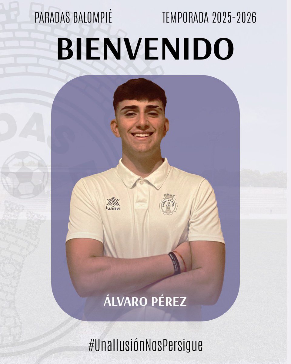 FICHAJE | 📣

Álvaro Pérez, nuevo jugador del Paradas Balompié.

Jugador zurdo, polivalente y aún en edad juvenil, se incorpora al equipo para la temporada 2025/2026.

¡Bienvenido, Alvaro! 💜

#UnaIlusiónNosPersigue