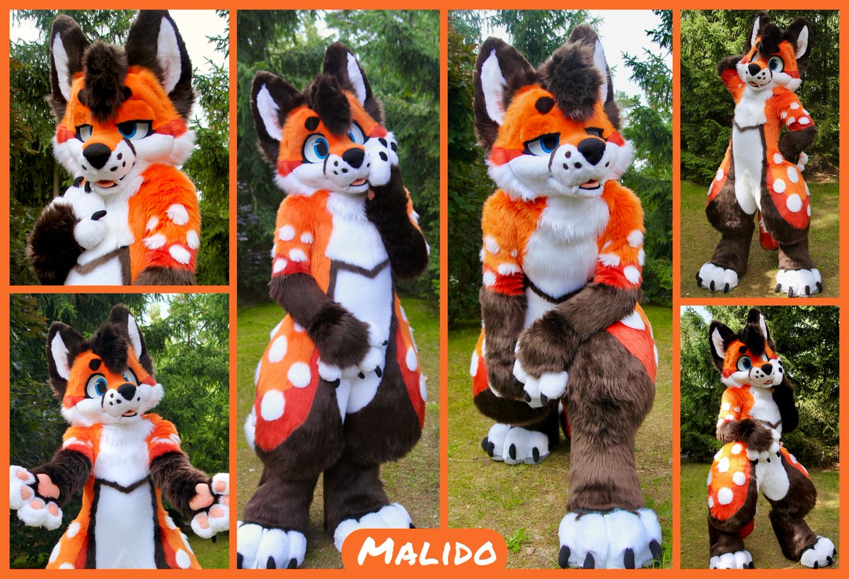 🧡 Say hi to Malido! 🧡

My first ever fullsuit, with a little showcase video below