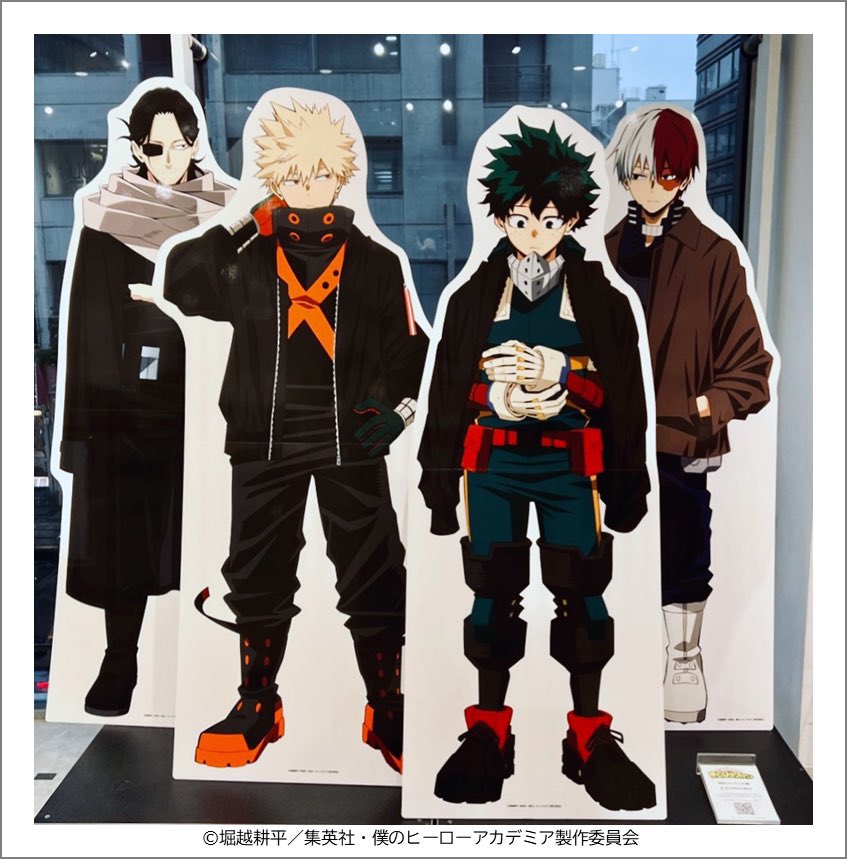 ヒロアカ ヴィジランテ 合同POP UP SHOP 等身大スタンディの受注期間は