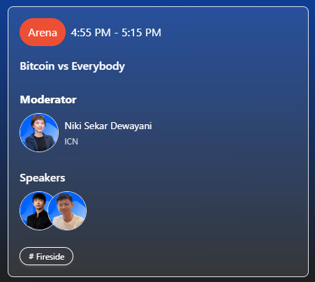Wege (@wegetutorial) on Twitter photo Big talkshow on <a href="/CoinfestAsia/">Coinfest Asia</a> 22 August 2025.
coinfest.asia/agenda
▶️Use my code to get 20% OFF: A20WEGE Big talkshow on <a href="/CoinfestAsia/">Coinfest Asia</a> 22 August 2025.
coinfest.asia/agenda
▶️Use my code to get 20% OFF: A20WEGE
