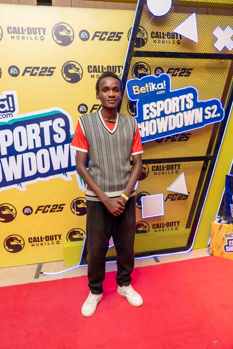 Betika Esports Showdown season 1 winner Mcoasty is in the building ready for the final day of #BetikaEsportsShowdown. 🎮 <a href="/betikaKe/">Betika</a>