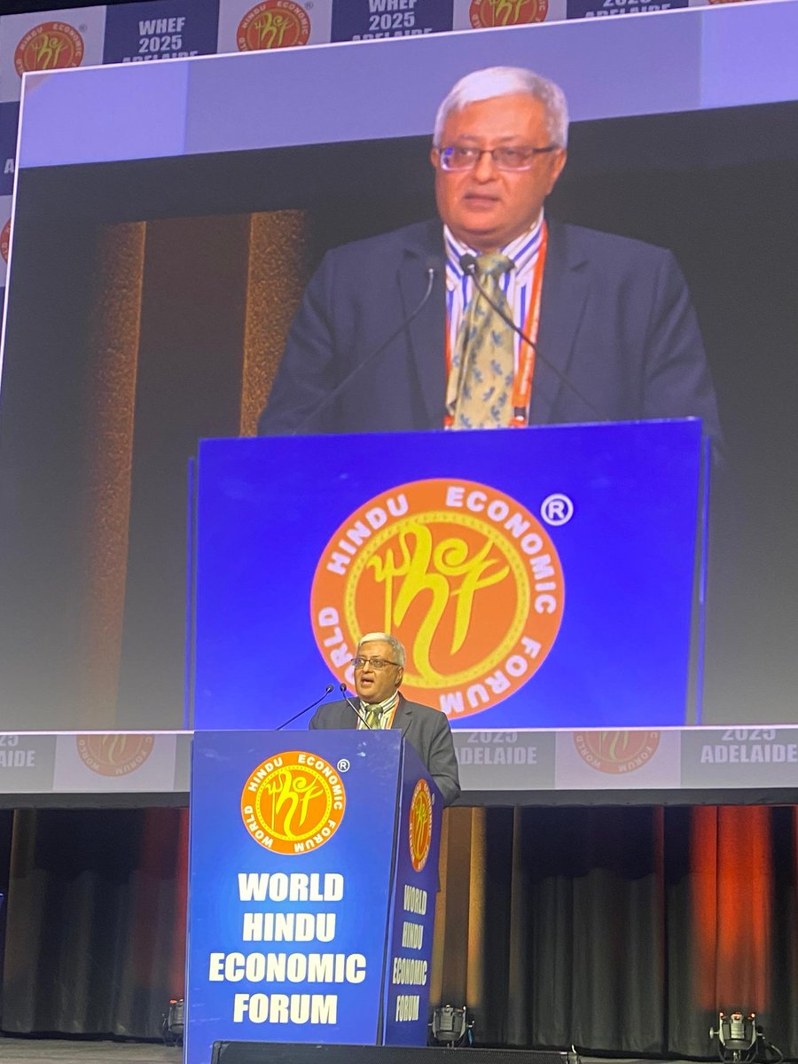 🤝💡“The immediate plan of action is always to find the right people to connect with.”

Shri Sandeep Khurana, Director and Chief Change Officer at 3i Strategy💬🌐

#WHEF2025 #WHEF2025Adelaide