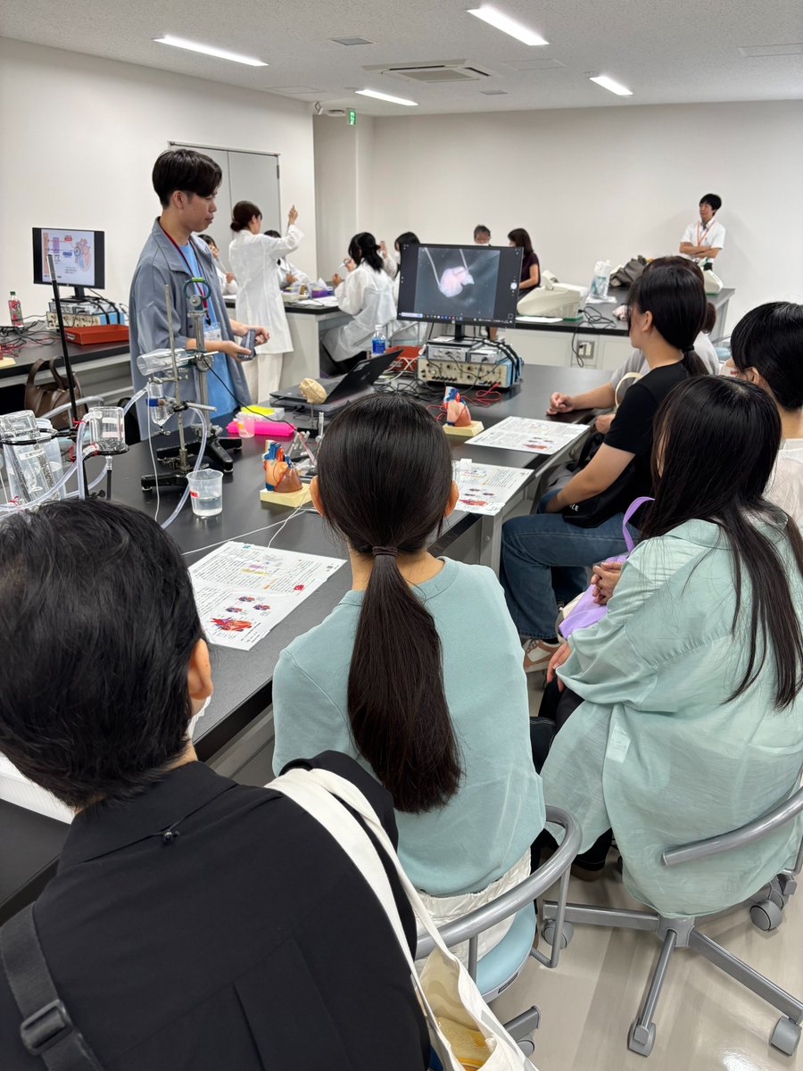 ☀️東邦大学オープンキャンパス2日目☀️

今日も暑い中ご来場ありがとうございました！

入試説明、学生によるキャンパスライフ紹介、学内ツアー、薬剤師体験、研究体験など盛りだくさんでした✨

東邦大学薬学部では、8月下旬以降も随時キャンパス見学会を開催します。

#東邦大学 #薬学部