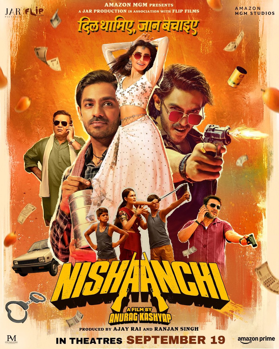 anuragkashyapFC's tweet image. #Nishaanchi coming to theatres near you on September 19.

#AnuragKashyap