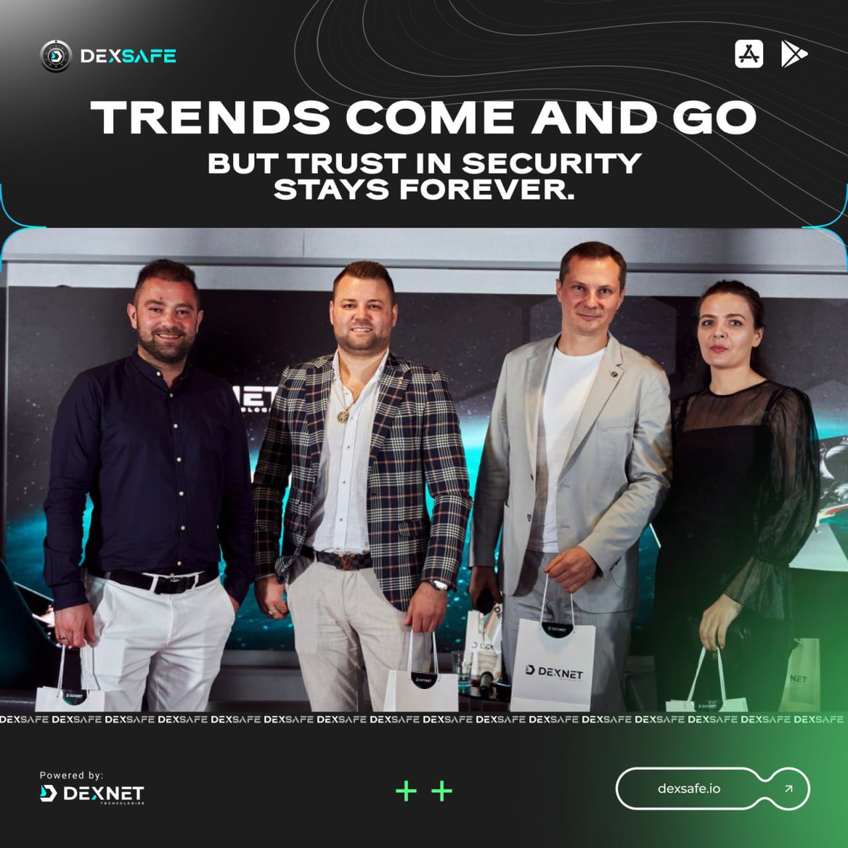 Dex_SAFE's tweet photo. 🛡Trends fade. Trust in security lasts forever.
#DexSAFE by #DexNet gives you full control over your assets. Every protection decision is yours.
We build the tools — you own your independence.
#CryptoSecurity https://t.co/6JJ9YVzt14