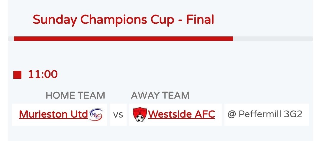 LeafaOfficial's tweet photo. TODAY 11am ko Sunday #LEAFASunSection Champions Cup Final https://t.co/nKhJ5cfNO9