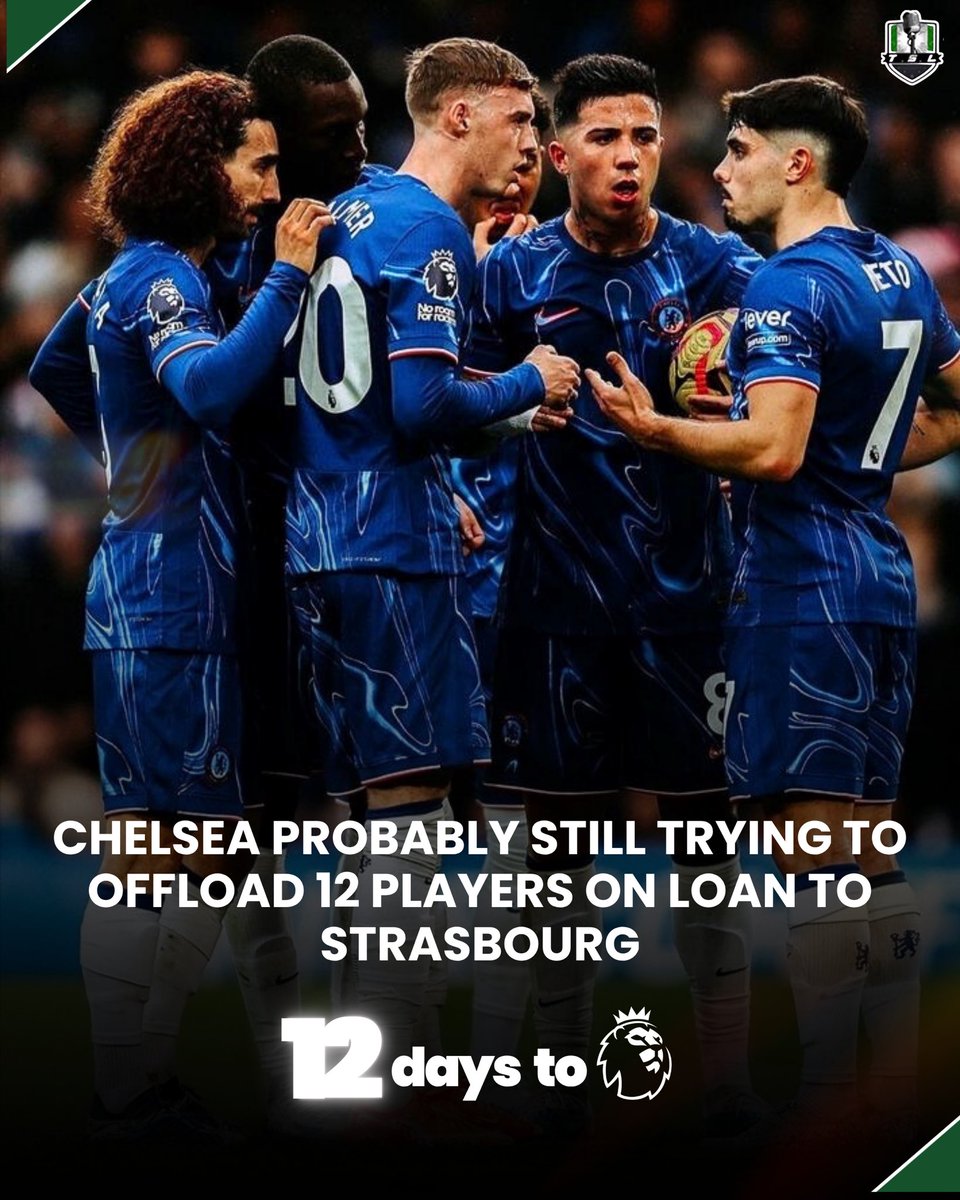 HomeofTSL's tweet image. 🔜 It’s 12 days to go till the @premierleague resumes and with a lot of players on Chelsea’s roaster, @RCSA_English could still expect about 12 players on loan from the World champions 😅

#epl #12days