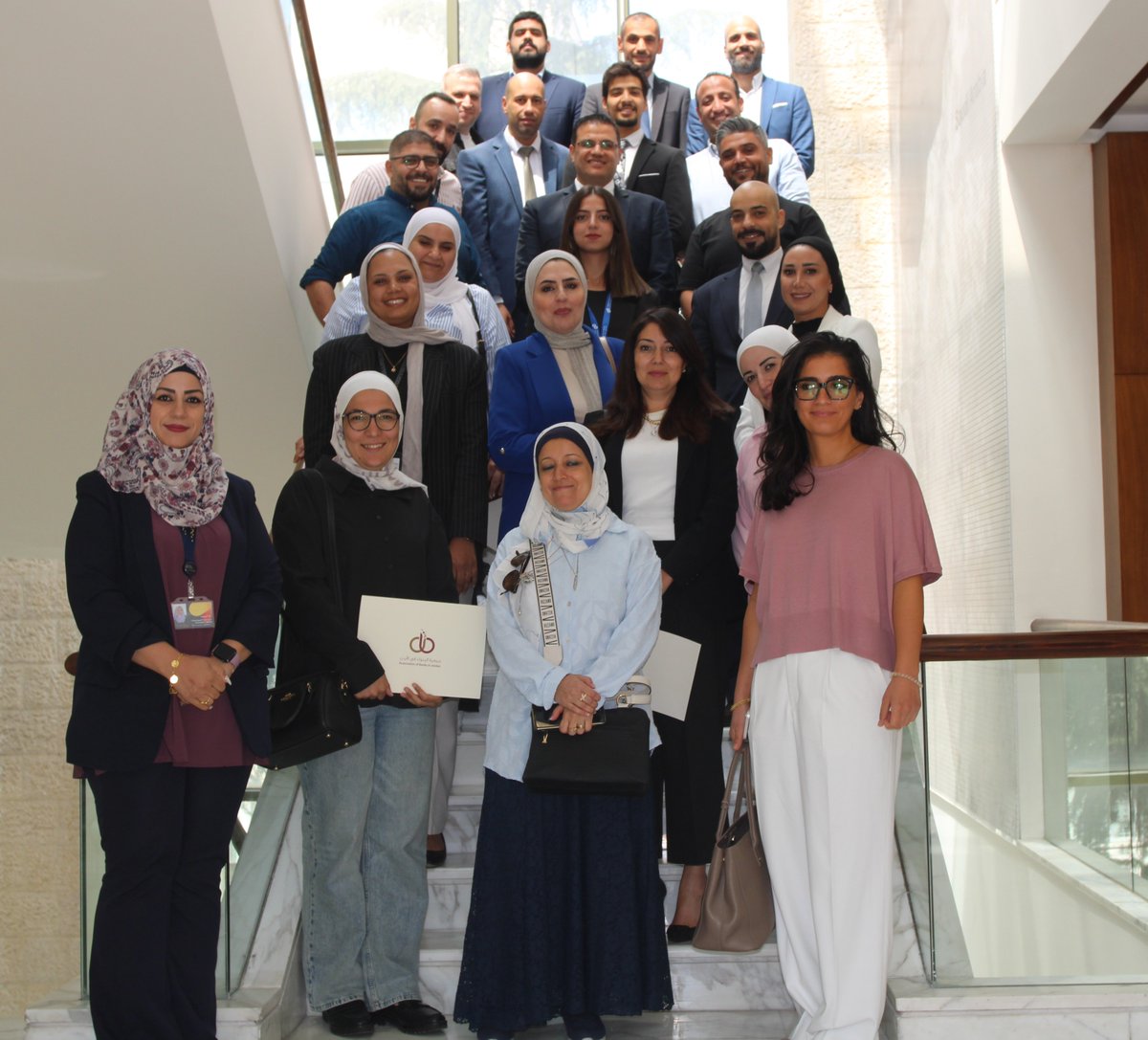 Association of Banks in JO -جمعية البنوك في الاردن (@abjinjordan) on Twitter photo جمعية البنوك في الأردن تنظم برنامج تدريبي حول الافصاحات المالية المتعلقة بالمناخ في سوق عمان المالي
لقراءة الخبر عبر الرابط:
abj.org.jo/022d جمعية البنوك في الأردن تنظم برنامج تدريبي حول الافصاحات المالية المتعلقة بالمناخ في سوق عمان المالي
لقراءة الخبر عبر الرابط:
abj.org.jo/022d