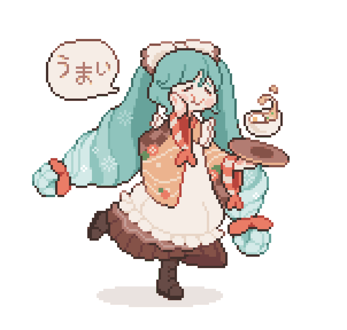 We're in the midst of summer!! Perfect time to show my love for the 2024 snow miku design ( ˘͈ ᵕ ˘͈♡)
#初音ミク #rkgk  #snowmiku2024