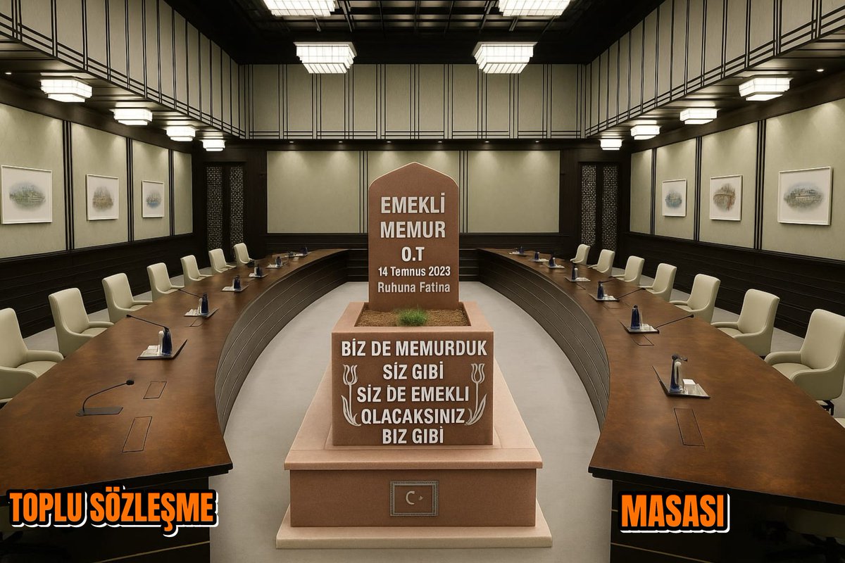 <a href="/RamazanCakirci/">Ramazan Çakırcı</a> x.com/CapndaArastrmc…
Bak işçi sendika temsilcisi <a href="/devletsert/">Devlet Sert</a> 3 buçuk milyon memuru ve sözde memur sendikalarınıtham etmiş
İlgi alanınıza girer mi
Mesela artık kendi alanınız olan sendikacılık faaliyetine dönseniz mi
2 buçuk milyon memur emeklisi 27 aydan beri hukuksuzlukla