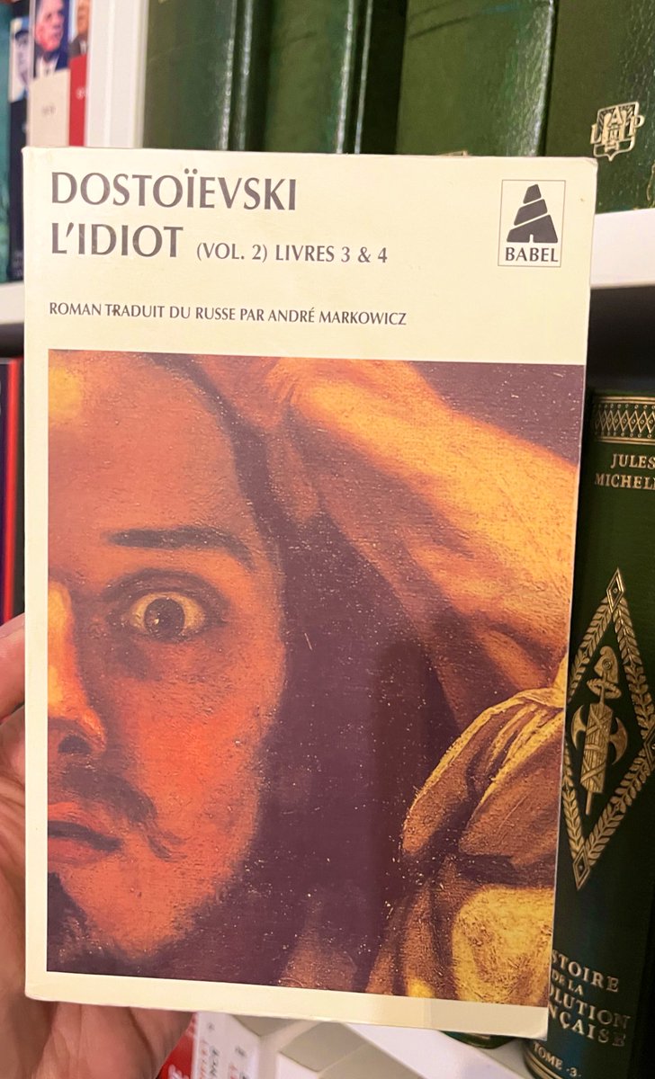 memoart_dadrien's tweet image. Si vous cherchez un classique à lire absolument : L’Idiot de Dostoïevski. 

Un roman incandescent, déchirant, vertigineux. Mychkine, ce personnage trop pur pour ce monde, hante longtemps après la dernière page.

Et vous, qu’en avez-vous pensé ?

#litterature #livres #classiques