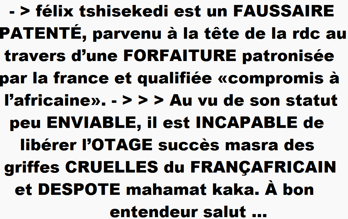MOUVEMENT NATIONAL DES RÉNOVATEURS TCHADIENS tweet media