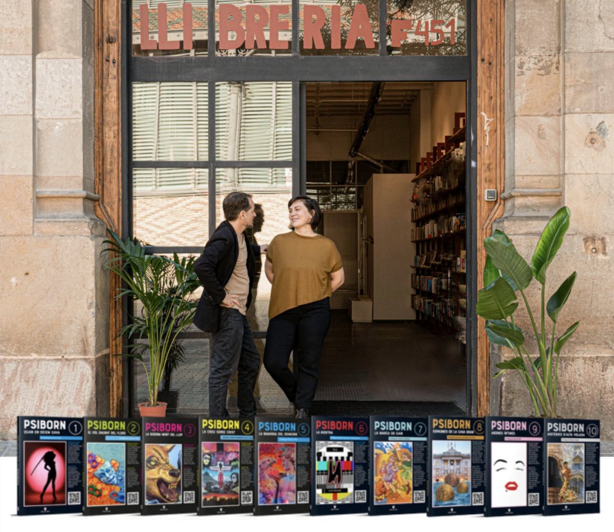 Gràcies amics de Llibreria Cafè Fahrenheit 451, al carrer de la Ribera 8, Barcelona. I enhorabona pel reconeixement! Born, sweet Born!

"Casa Fahrenheit 451, una llibreria cafeteria independent on no trobes de tot, però el que tenen és difícil de trobar a la majoria dels locals