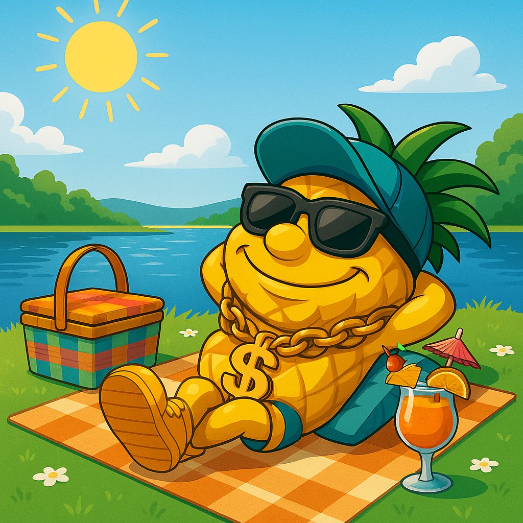 PineyP_onSol's tweet photo. 🔥 PineyP’s Rule #27:
Work hard. Raid harder. Chill like a king. 👑
🍍 Beach day? ✅
🍹 PineyP cocktail? ✅
☀️ Golden vibes? Always.
If you ain’t living like this,
you’re not doing $PineyP right. 😎
🔁 RT & flex with the legend — PineyP!
#PINEYP #PINEcoin #MemeBoss #CryptoCulture
@Altcoin_Whales @KryptoWolfGER @KryptoToby @krypto_gurus