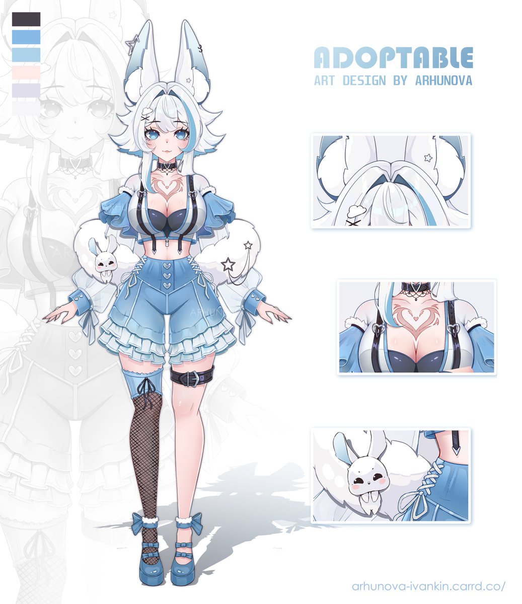 ADOPT auction ☁️✩‧₊˚
sb: 70 usd
min inc: 5 usd
AB: 250 usd (commercial use)

Payment via PаyРаl

please ♡ + ↺
#adopt #adoptable #auction #vtuber
