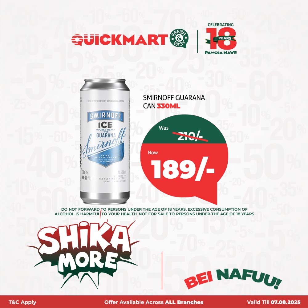 novabridge_'s tweet photo. This weekend @QuickmartKenya, you don’t just save you stand a chance to drive! 🚘 #QuickmartDeals #ShindaGariNaQuickmart https://t.co/DdRGZHSl4n