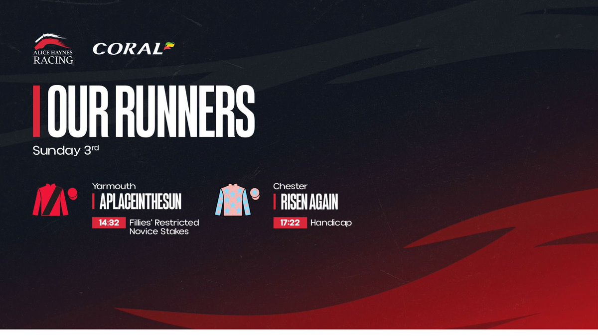 Two runners today 🤞🏼

#AHTeam