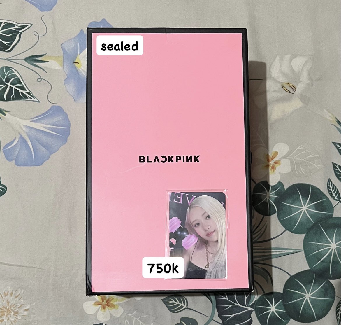 help rt
wts want to sell
 
rd ina
✅ shopee
❌ admin &amp; pack
🏠 medan
not for sensitive buyer

lighstick blackpink bp ls sealed black pink pob rose merch kpop lisa jennie jisoo