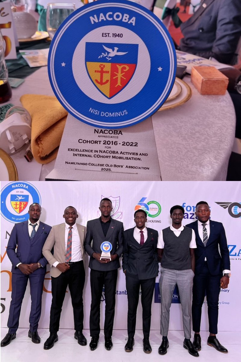 COHORT 2016-2022 well represented with a runners up award for being among the vibrant and active cohorts✅😍