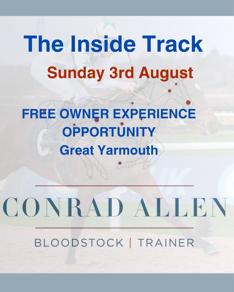 Conrad Allen Bloodstock tweet media