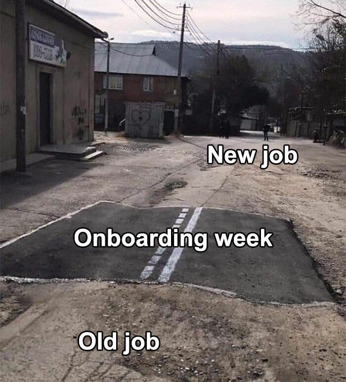 New job, same old tricks.
