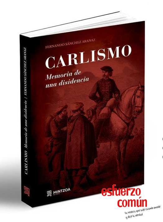 Esfuerzo_Comun's tweet image. #lecturasrecomendadas
¿Has leído, CARLISMO. Memoria de una disidencia, de Fernando Sánchez Aranaz, editado por @Mintzoaeditor en el año 2023? Está ya en su segunda edición.
Estuvimos con el autor  en la presentación que realizó en Donostia-San Sebastián ese mismo año.