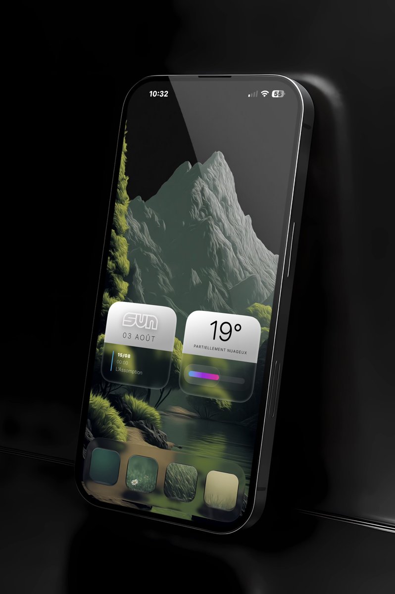 My Sunday iOS26 setup ♥️