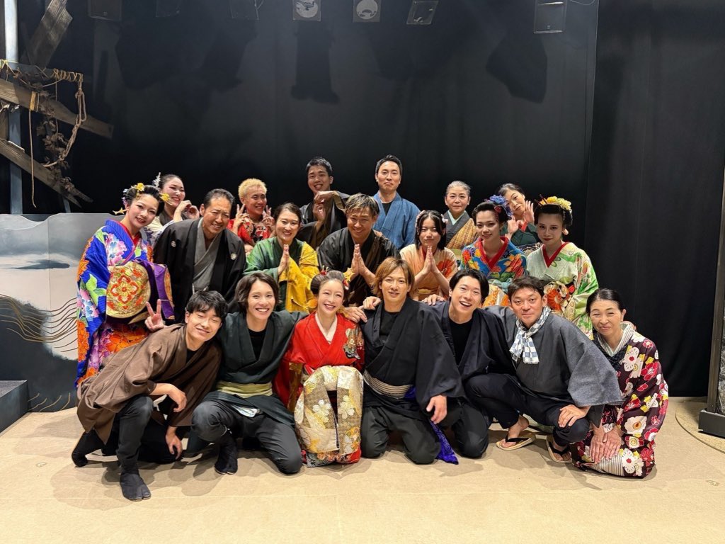 取り急ぎ、#六道追分 #8くりロン 全公演終演いたしました🪭

キャストもスタッフもお客様もみんなで作り上げたこの作品が、ずっと皆様の心のどこかにあり続けますように。
本当にありがとうございました。

幸せになってね、七越。
私はとっても幸せでした。

第8期 剣チーム 七越役/ 猪谷茉由