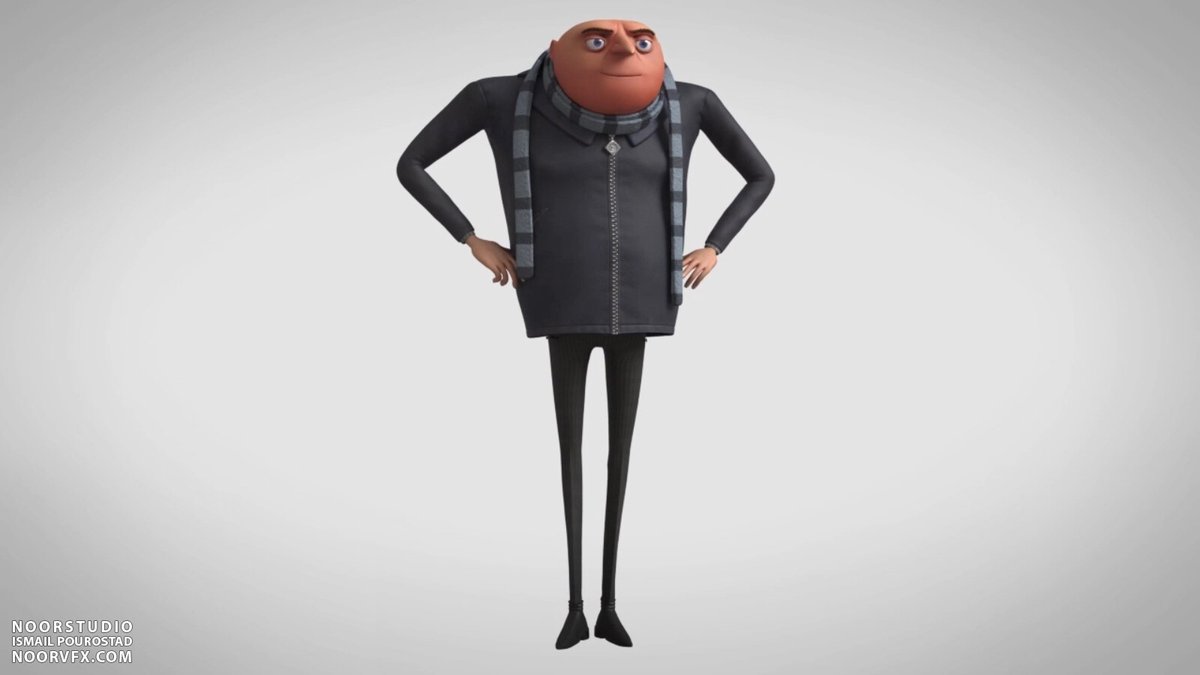 Guys be looking like Gru.