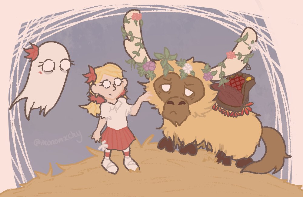 Day 117: More amazing guest artists YIPPEEE!! drawing by <a href="/monomxchy/">rainer !! 💐💘</a> !!